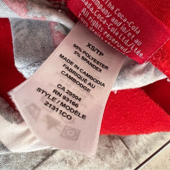 Coca-cola pants pjs polar bears soda drink lovers Christmas winter theme lounge - Picture 5 of 8